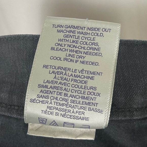 NYDJ Size 10 Lift Tuck Straight Leg Gemstone Gems Jeans High Rise Tummy Control - Picture 9 of 11